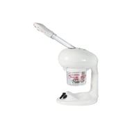 Portable facial steamer with ozone Port: Easy handling and transport (0.5 liter capacity) Portable facial steamer with ozone Port: Easy handling and transport (0.5 liter capacity)